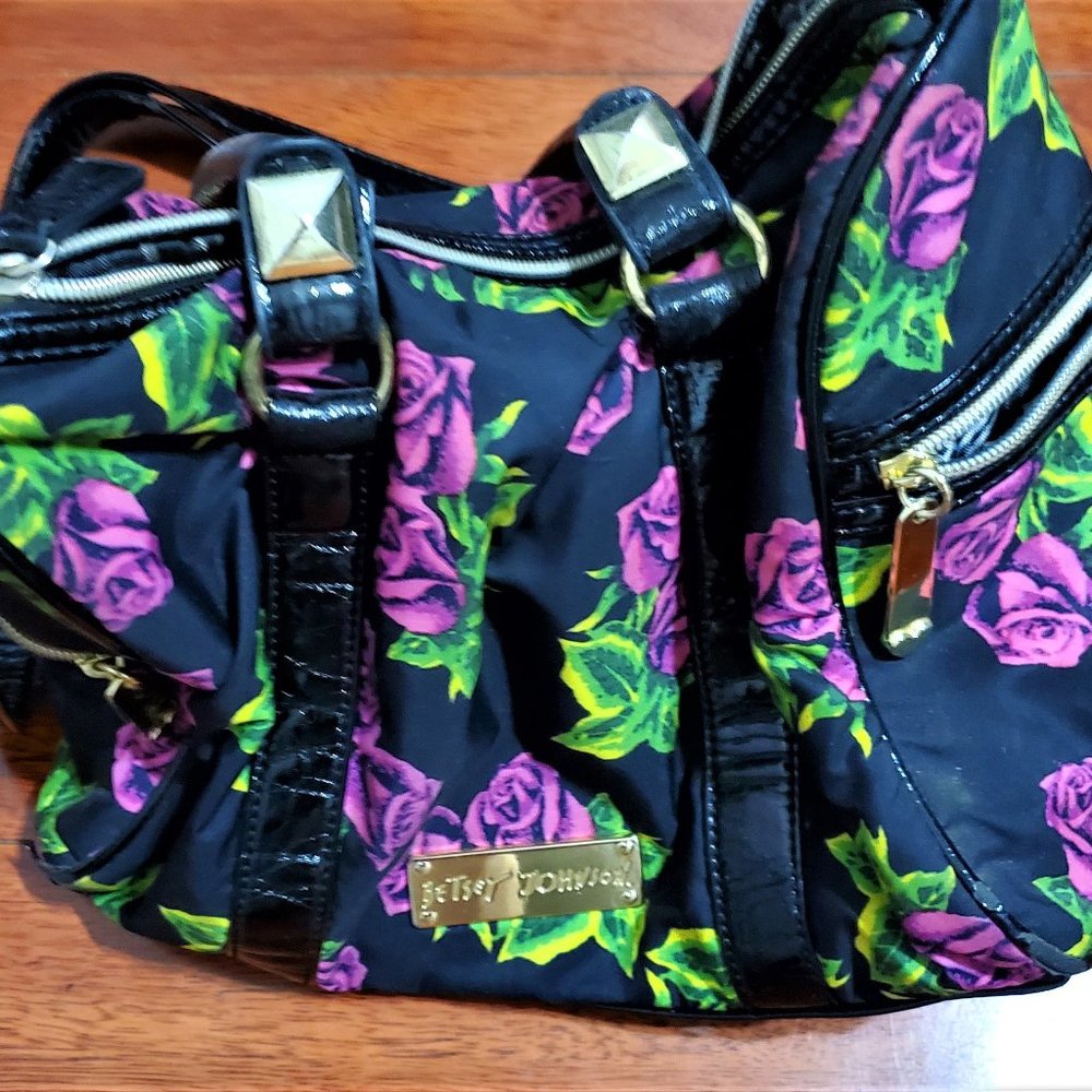 Betsey Johnson Floral Purse